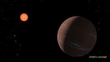 NASA artists rendering of TOI-715 b, a super-Earth that may be capable of supporting surface water.