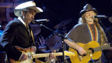 Bob Dylan and Willie Nelson