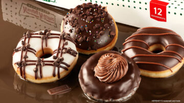 Krispy Kreme's new Chocomania doughnuts