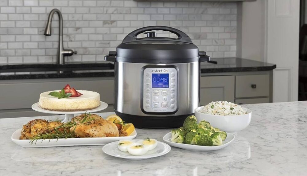 instant pot duo on counter