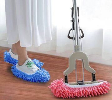 mopping shoes