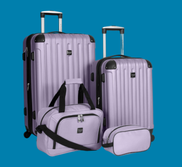 Travelers Club Midtown Hardside Luggage Travel Set