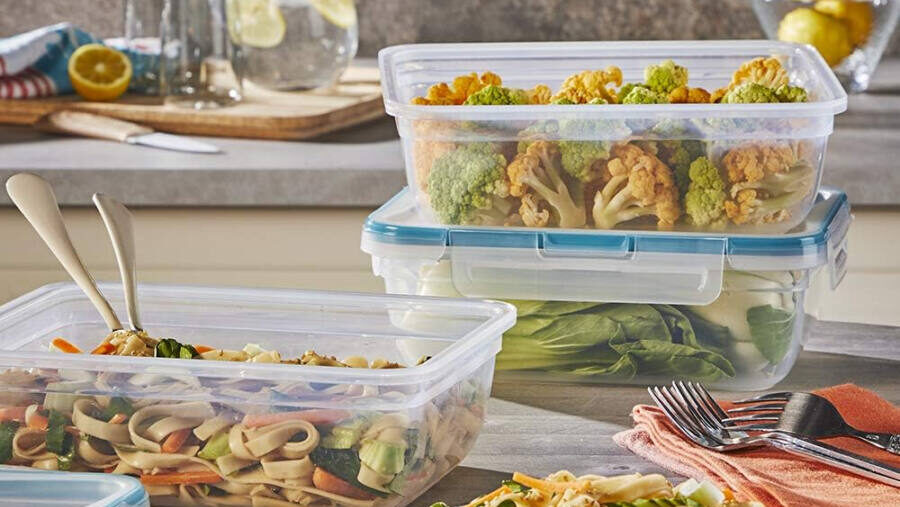 salad storage containers with lids