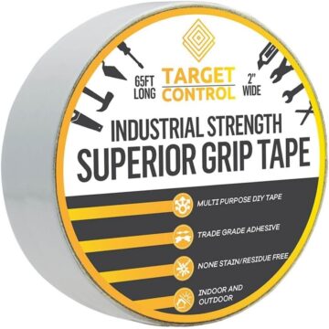 Roll of grey industrial strength superior grip tape - best age in place products to own