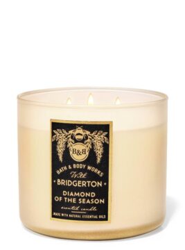 Bath and Body Diamon of the Season 3-wick candle