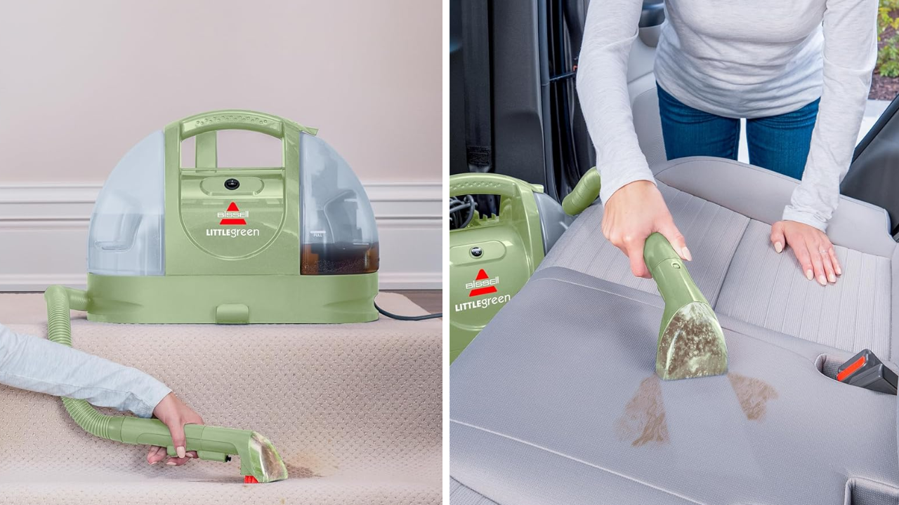  BISSELL Little Green Portable Carpet and Upholstery Cleaner