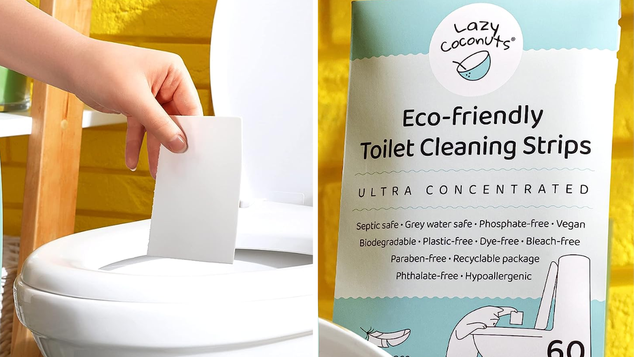  Lazy Coconuts Toilet Bowl Cleaner Strips 