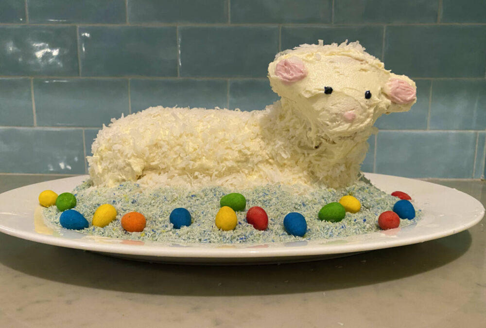 Lamb cake
