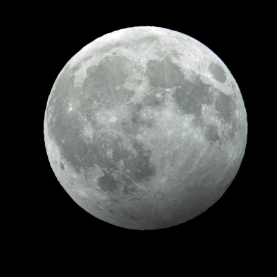 Penumbral lunar eclipse photo from NASA.