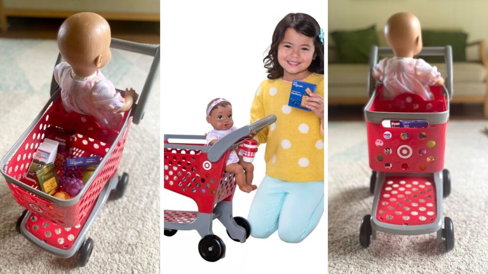Target shopping cart for kids