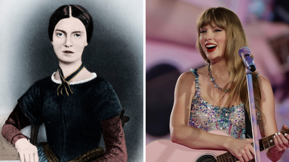 Taylor Swift and Emily Dickinson are related