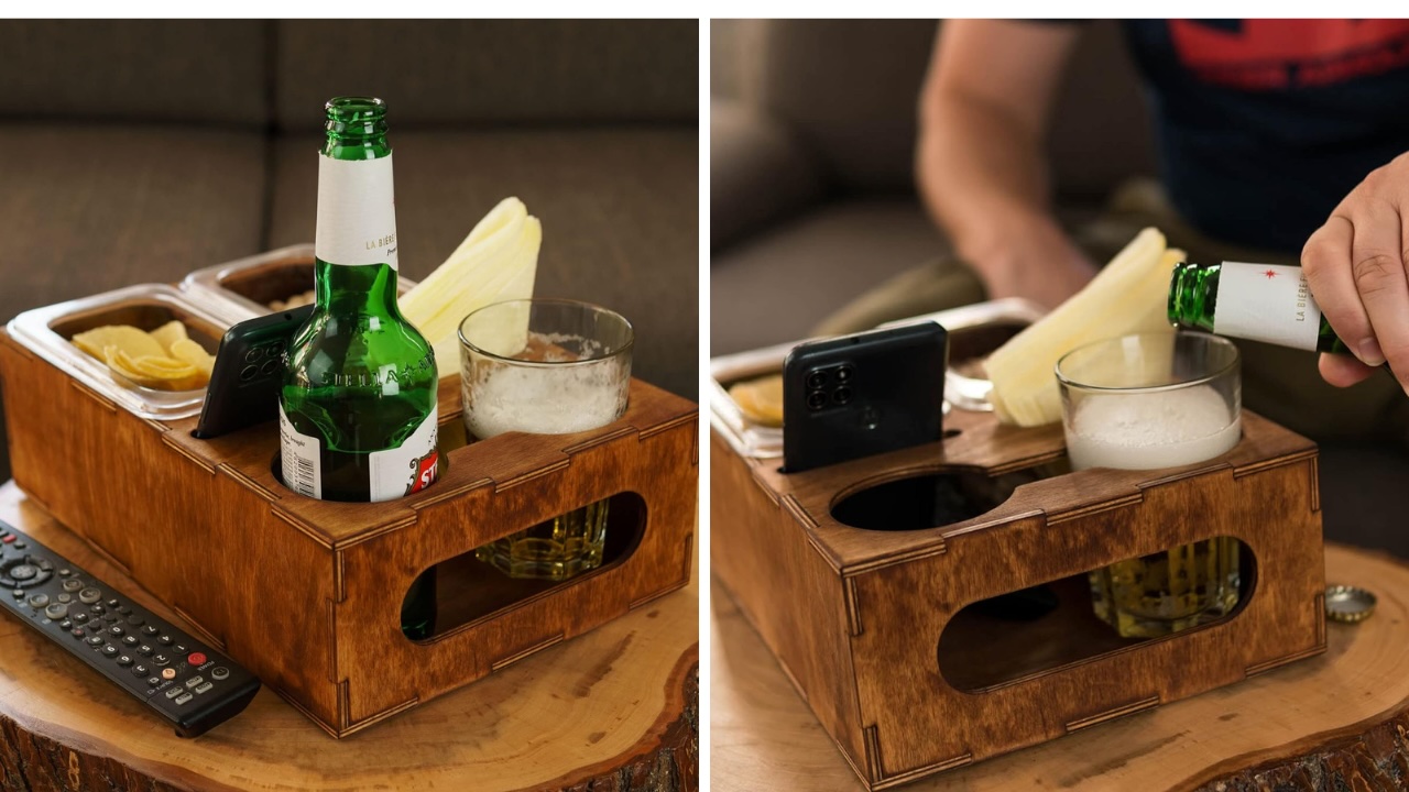 Wood Beer Box