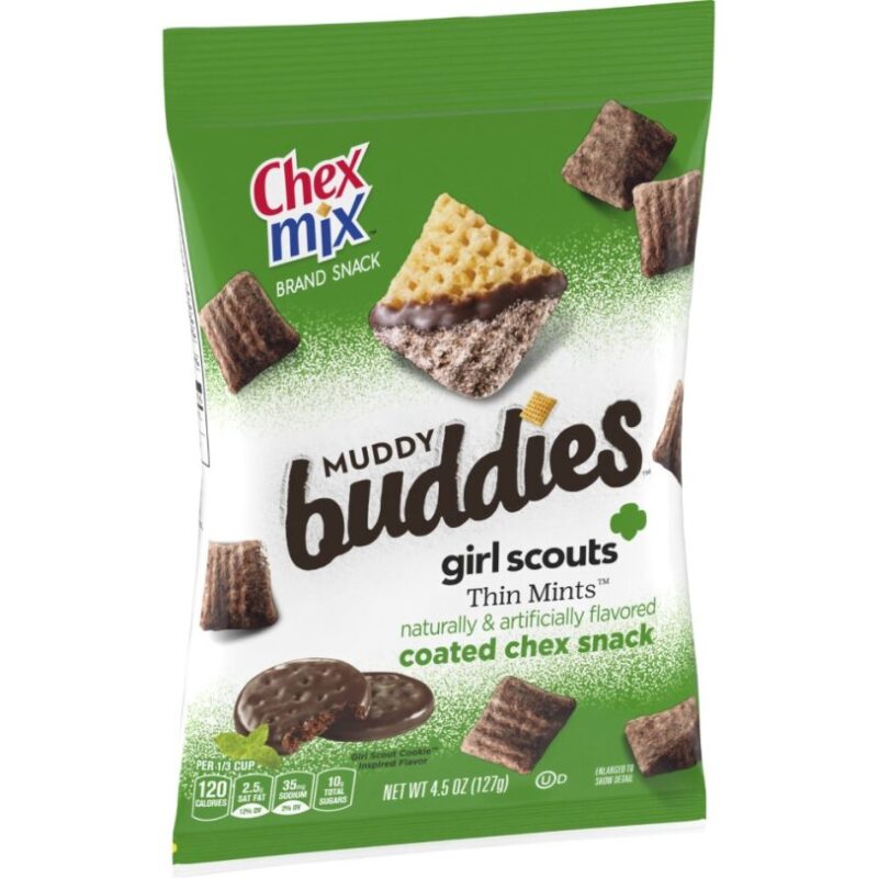 New Girl Scouts muddy buddies Thin Mints