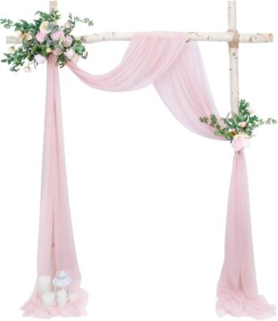 Babenest Wedding Arch Draping Fabric