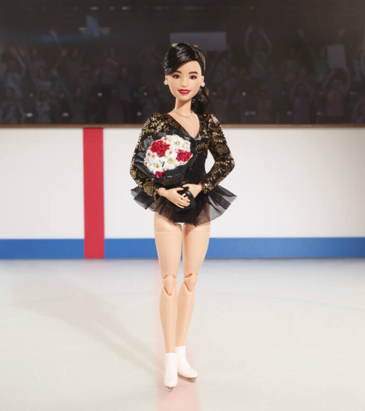 Olympian Kristi Yamaguchi is the newest doll in the Barbie Inspiring Women's Collection