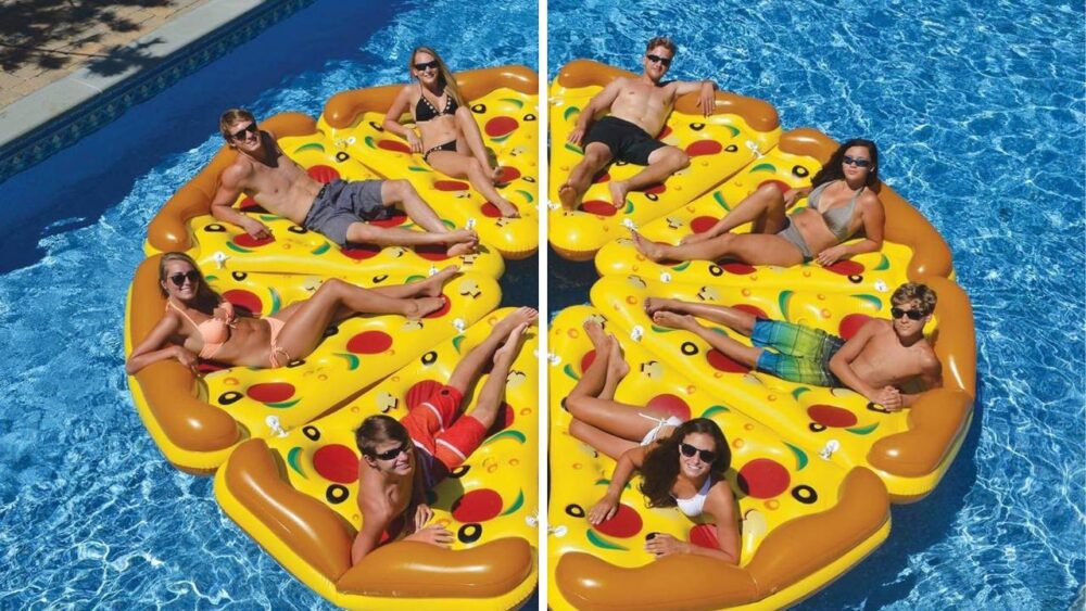 Swimline Giant Inflatable Pizza Slice
