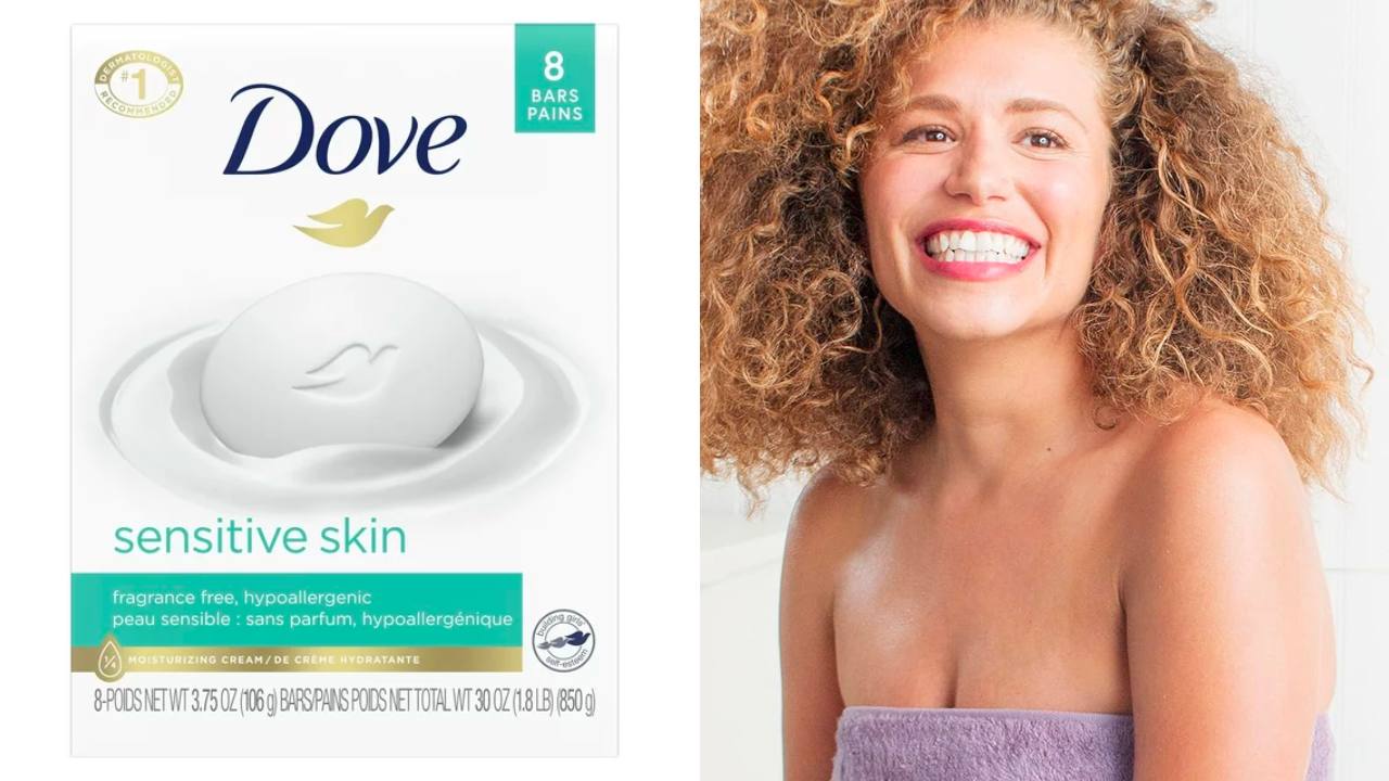 Dove sensitive skin beauty bar