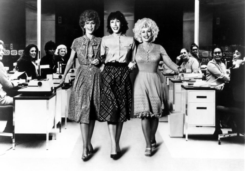 Jane Fonda, Lily Tomlin, Dolly Parton in '9 to 5'
