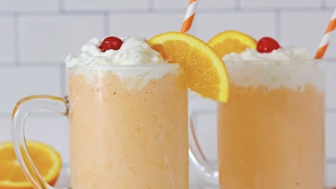 This easy orange creamsicle shake has just 3 ingredients