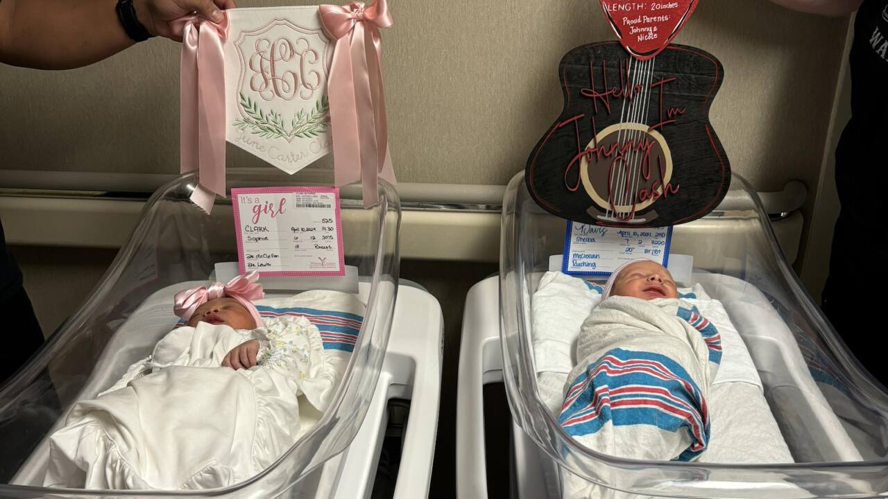Babies named Johnny Cash and June Carter born on same day at same hospital