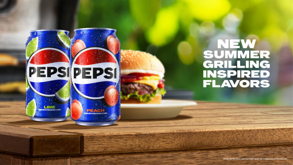 Peach and Lime Pepsi debuting for summer 2024