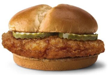 McDonald's McCrispy sandwich